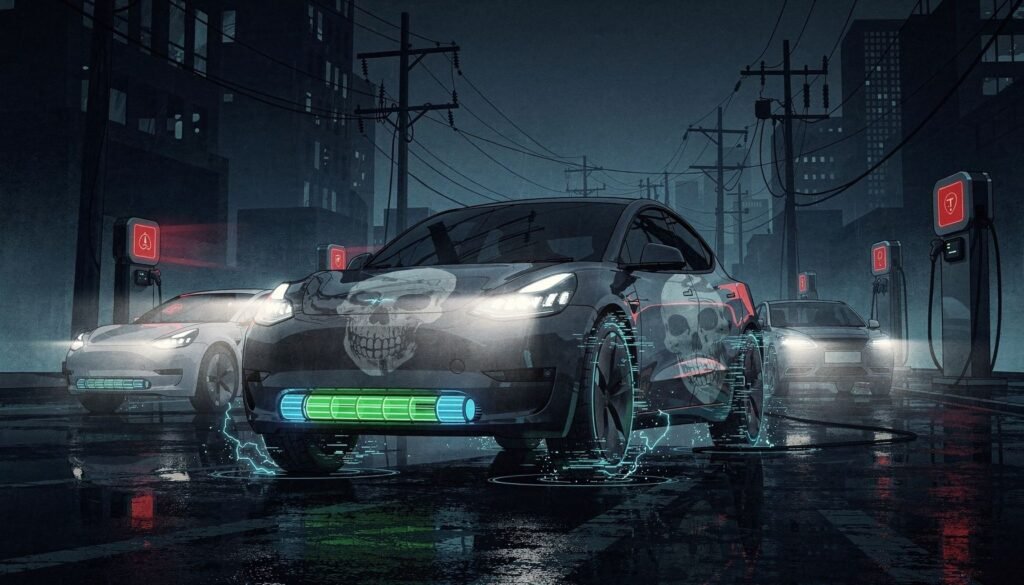Oooooh, Scary Electric Cars: The Complete 2026 Guide — illustration for Scary Electric Cars